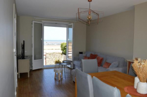 L'Estran - maison sur la digue avec vue mer